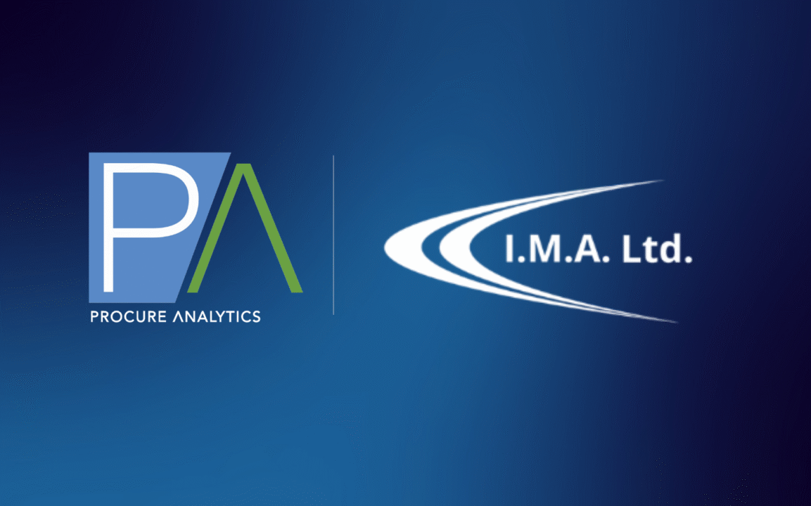 Procure Analytics and I.M.A. Ltd. logos.
