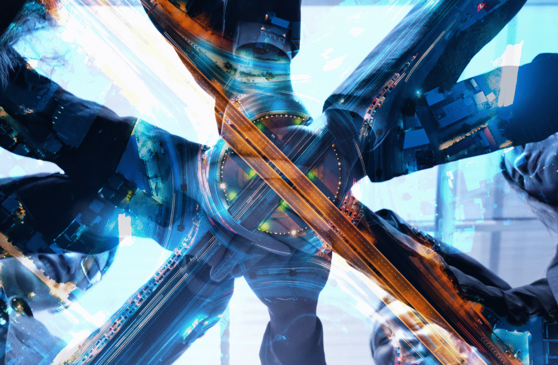 Business transformation concept symbolizing procurement trends 2025 turning point